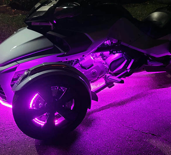 Halo Wheelz LED Lights for Spyder Rims